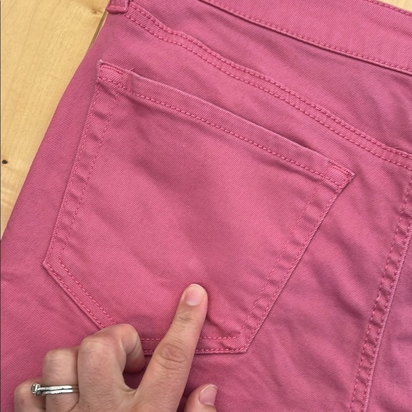 Seven Women's Pink Weekend Short Denim Shorts Size 8 - Picture 8 of 8